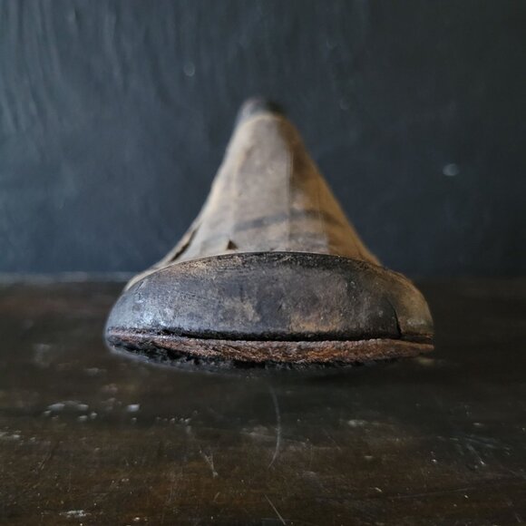 Antique Wooden Shoe Mold Cobblers Form, Child Shoe Form, Shabby Chic Decor - Picture 2 of 7